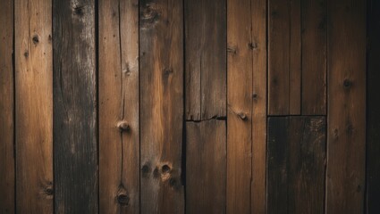 Naklejka premium Vintage wooden wall abstract background