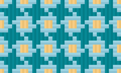 seamless traditional woven pattern called Anyaman