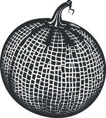 A retro disco ball reflecting light, perfect for parties and dance events.