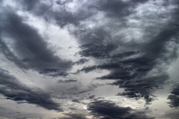 storm clouds in the sky