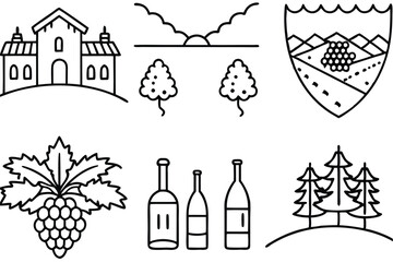 Scenic Vineyard Layout Ideas