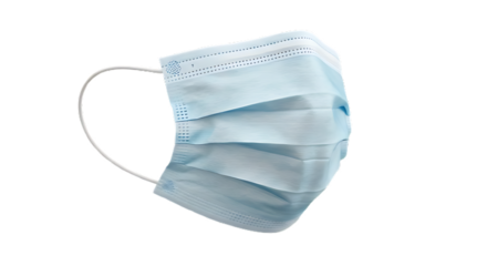 protective mask isolated on white background