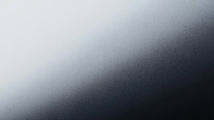 Grainy gradient background, grayscale black white monochrome abstract noise texture grey banner poster backdrop design