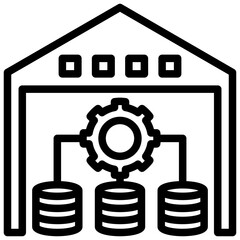 Data Warehousing Icon