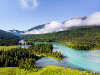 Kanas Scenic Area, Altay Region, Xinjiang, China