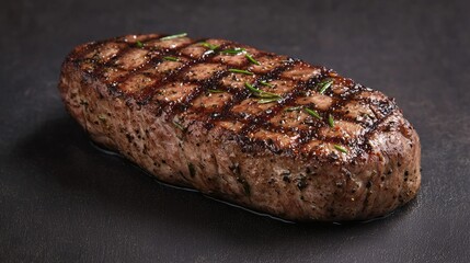 Perfectly grilled steak