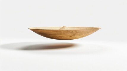 Fototapeta premium Photorealistic image of a mature scale floating on a white background