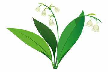 Fototapeta premium Elegant and high-quality flower vector illustration perfect for spring, summer, and nature-themed designs. This floral artwork is ideal for greeting cards, wedding invitations, fabric patterns, poster