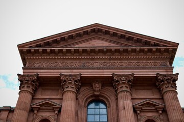 Red Brick Facade with Sculptural Detail (Philadelphia, Pennsylvania, USA)
