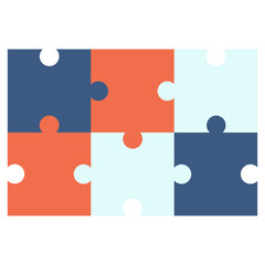 Fototapeta premium Jigsaw Puzzle