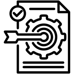 Goal-Setting Icon