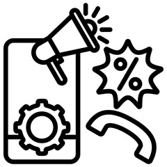 Social Media Marketing Icon