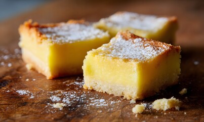 buttery crust and silky curd, natural imperfections like a buttery shortbread crust topped with a silky,Generative AI