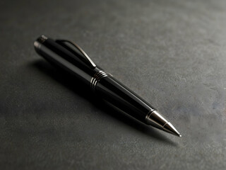 Minimalist Ballpoint Pen with Sleek Cylindrical Design