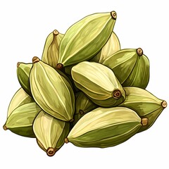 Green Cardamom: Aromatic Herbal Spice for Middle Eastern & Indian Cuisines