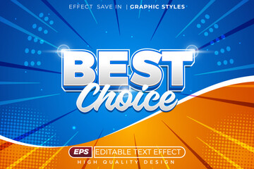 Editable 3d text effect best choice © Azza