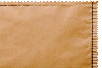 Brown Paper Texture Background Isolated, Vintage Old Aged Element