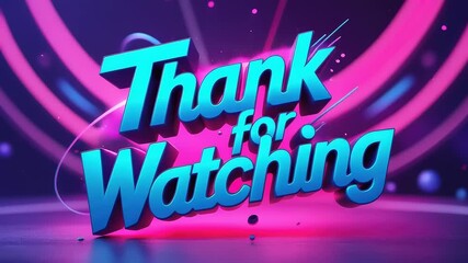 outro youtube thanks for watching