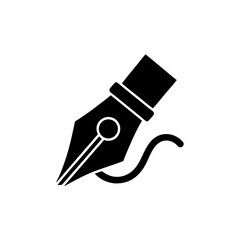 creative details Drafting Pen Icon Vector Illustration