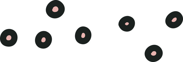 Fototapeta premium Abstract Circular Dots