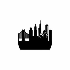 creative details Cityscape Icon Vector Illustration