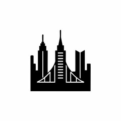 Fototapeta premium creative details Cityscape Icon Vector Illustration