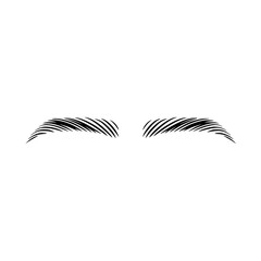 Eyebrows - Vector Graphic Design Element