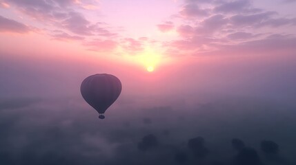 Obraz premium hot air balloon, hot air balloon in the sky, hot air balloon flying in the sky