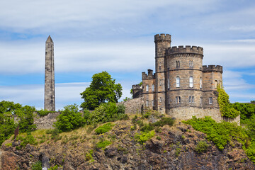 Governor's House on the southern spur of Calton Hill. Edinburgh, Scotland