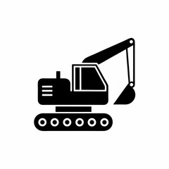 creative details Construction Crane Icon Vector Illustration