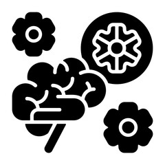 Brain Gears Icon
