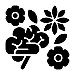 Meditation Brain Icon