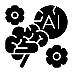 AI Brain Icon