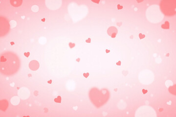 bunch of red hearts floating in the air