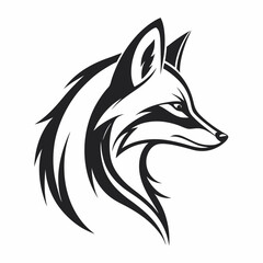fox head vector