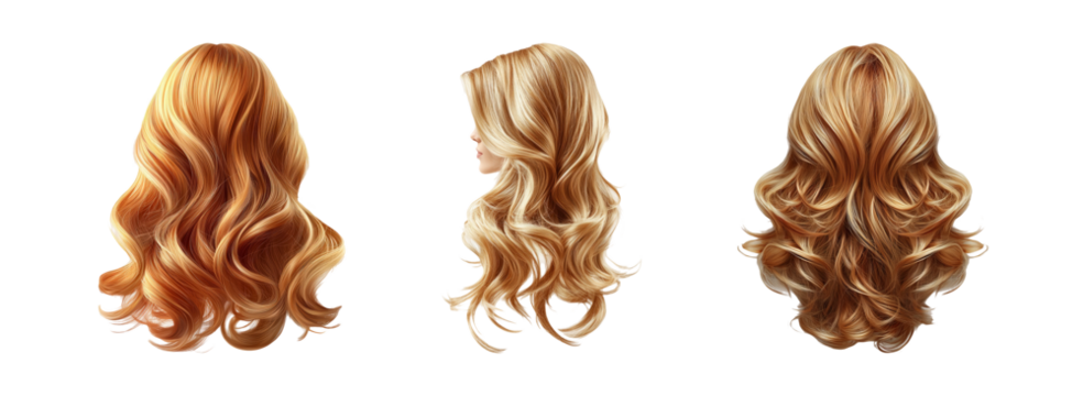 Elegant Wavy Hairstyles in Different Shades of Blonde for Womens Fashion