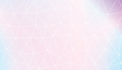 Decorative background with triangles. Template for your banner. Vector illustration. Creative gradient color.