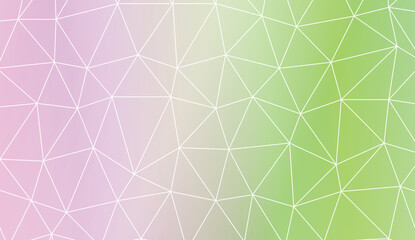 New gradient color illustration in a polygonal style. Design for flyer, wallpaper, presentation, paper. Vector illustration. Creative gradient color.