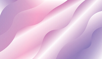 Wave Modern Background. For Business Presentation Wallpaper, Flyer, Cover. Vector Illustration with Color Gradient.