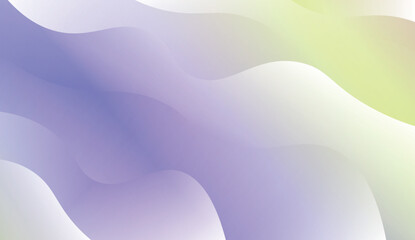 Modern Background With Wave Gradient Shape. For Your Design Wallpapers Presentation. Vector Illustration with Color Gradient.