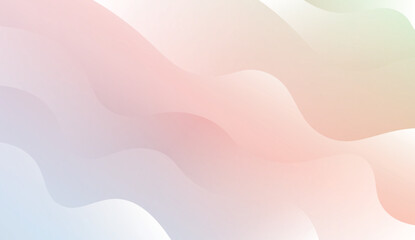 Wavy Background. For Futuristic Ad, Booklets. Vector Illustration with Color Gradient. © Eldorado.S.Vector