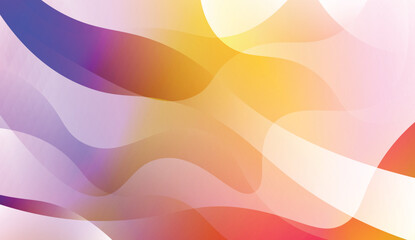 Geometric Design, Shapes. Design For Cover Page, Poster, Banner Of Websites. Vector Illustration with Color Gradient.