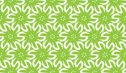 Vector illustration. For your business, presentation, fashion print. Pattern with abstract illusion triangles. Light green color.