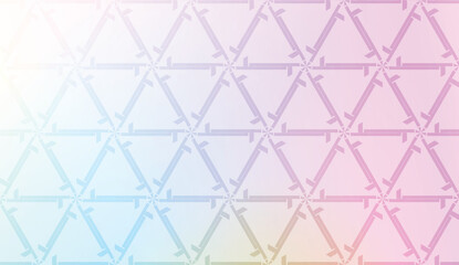 Smart background with decorative geometric layot. Vector illustration. Gradient color