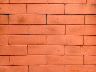 Panorama Red brick wall texture background, brick wall texture for for interior or exterior design backdrop.