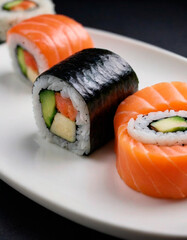 Delicious Sushi: Traditional Japanese Cuisine with Fresh Ingredients