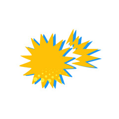 comic pop art style design