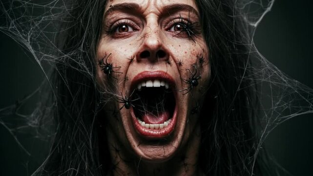 Arachnid Nightmare: A Woman's Terrifying Encounter