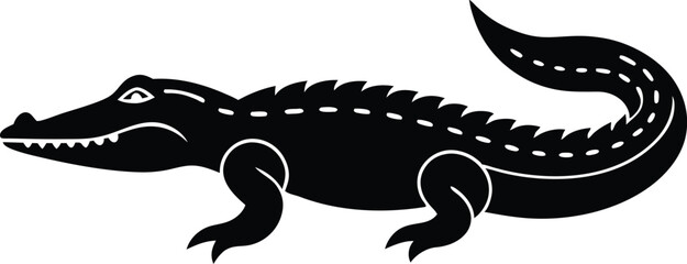 crocodile vector icon.