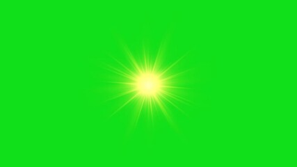 Footage of beautiful shining light, with green screen background. Overlays, overlay, light transition, effects sunlight, lens flare,
4K Yellow light rays on green screen. Light animation from center. - Powered by Adobe